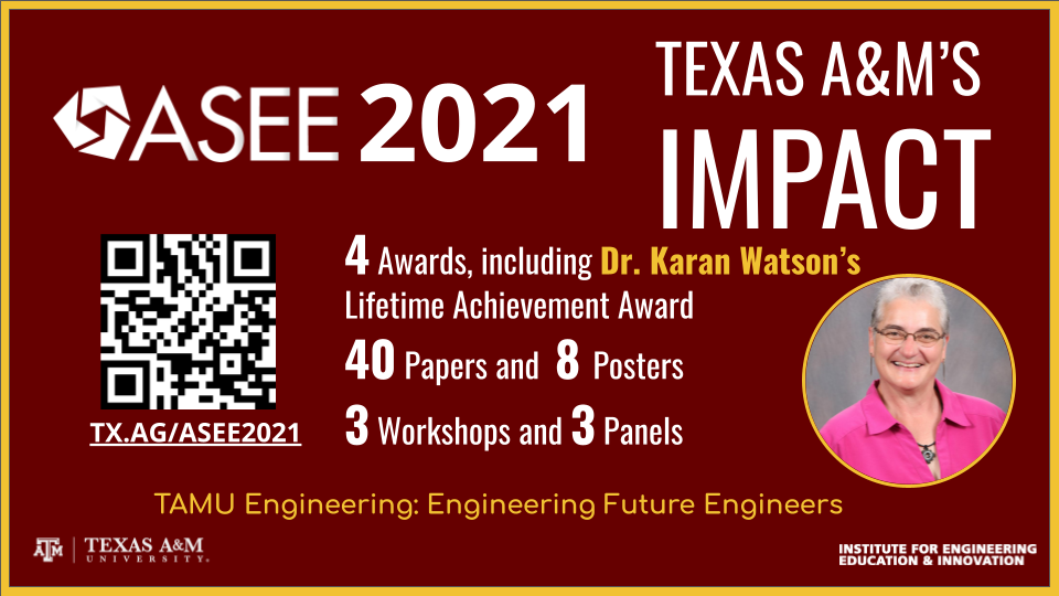 Texas A&M University shines at the ASEE Annual Conference and Exposition