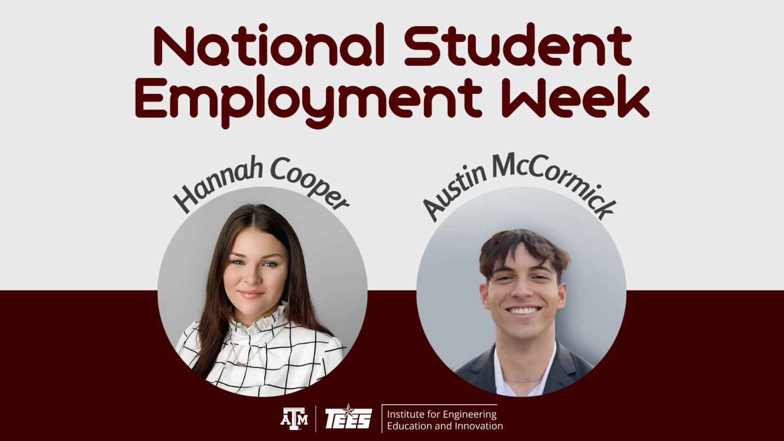 Celebrating National Student Employment Week Meet Two Valuable Members   National Student Employment Week Article Graphic 1536x864 